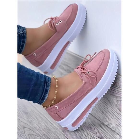 Variété Boutique Shoes - Women's Wide Loafers Shoes Suede Moccasin Penny Slip On Work Shoes